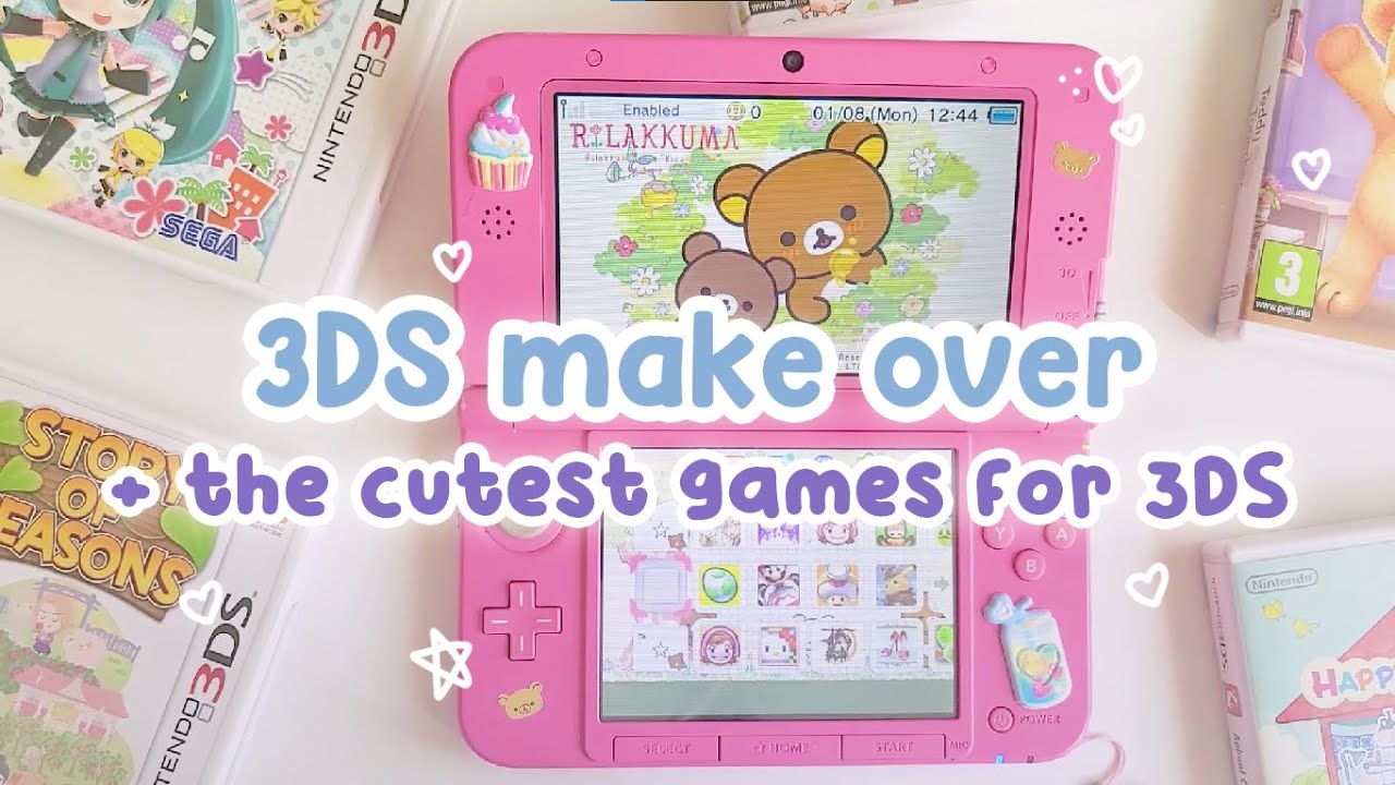 Kawaii Rilakkuma 3DS XL Make Over ???? + Cutest Games for 3DS ...