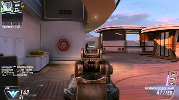 Black Ops 2 - PDW On Hijacked - Hardpoint 65 Kills Gameplay