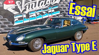 🚗 Essai Jaguar Type E - La plus Belle Voiture du Monde selon Enzo Ferrari 😎