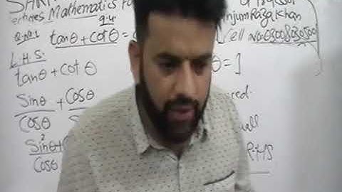 Lec 39 Fsc and Ics Math 1 Ex. 9.4 Q 1