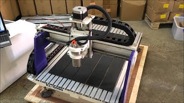 KL 6090 desktop CNC Video