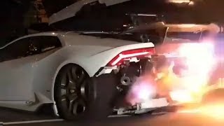 The CRAZIEST exhaust-explosive sound/Antilag Backfire Compilation OF 2-STEP - INSANE Flames & Bangs