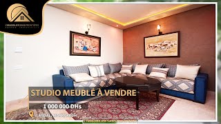 Studio meublé à vendre, vue sur lAtlas, Piscine collective, Agdal Marrakech