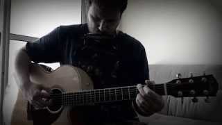Video thumbnail of "Old Laughing Lady - Neil Young (harmonica and acoustic guitar cover)"