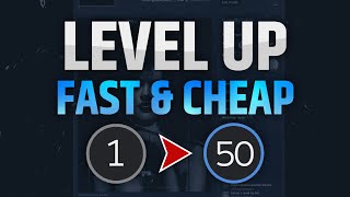 HOW TO LEVEL UP ON STEAM | 2024 | FAST & CHEAP