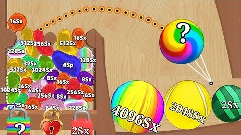 Blob Merge 3d (🌈 jelly 2048)  Gameplay New Update part 15