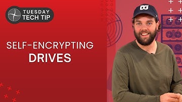 Tuesday Tech Tip - Are Self-Encrypting Drives Useful for Data Security?