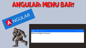 Add a Header Menu Bar to Your Angular Project