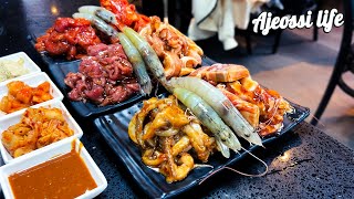 UNLIMITED KOREAN-STYLE BBQ MANCHESTER!🍖 - AZUMA! MEAT & SEAFOOD (ENG SUB)