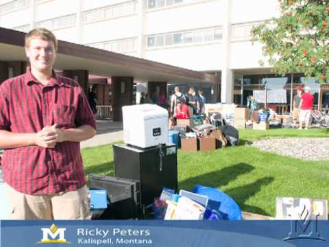 Each year incoming students are welcomed to Montana State University by faculty, staff and volunteers from throughout the Bozeman, Mont. community.