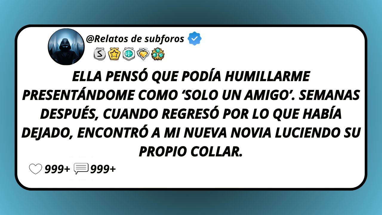 Ella Pensó Que Podía Humillarme Presentándome Como ‘Solo Un Amigo’. Semanas Después, Cuando...