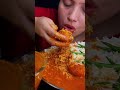 ASMR eating spicy ANDE CHAWAL WITH ROTI EATING CHALLENGE #shorts #SHORTVIDEO #short #ytshorts #YT