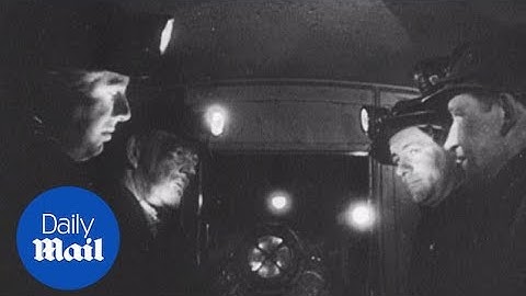 Incredible archive footage: Experience the 1960s mining industry - Daily Mail