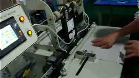 Wire o binding machine 520 do calendar wire o production