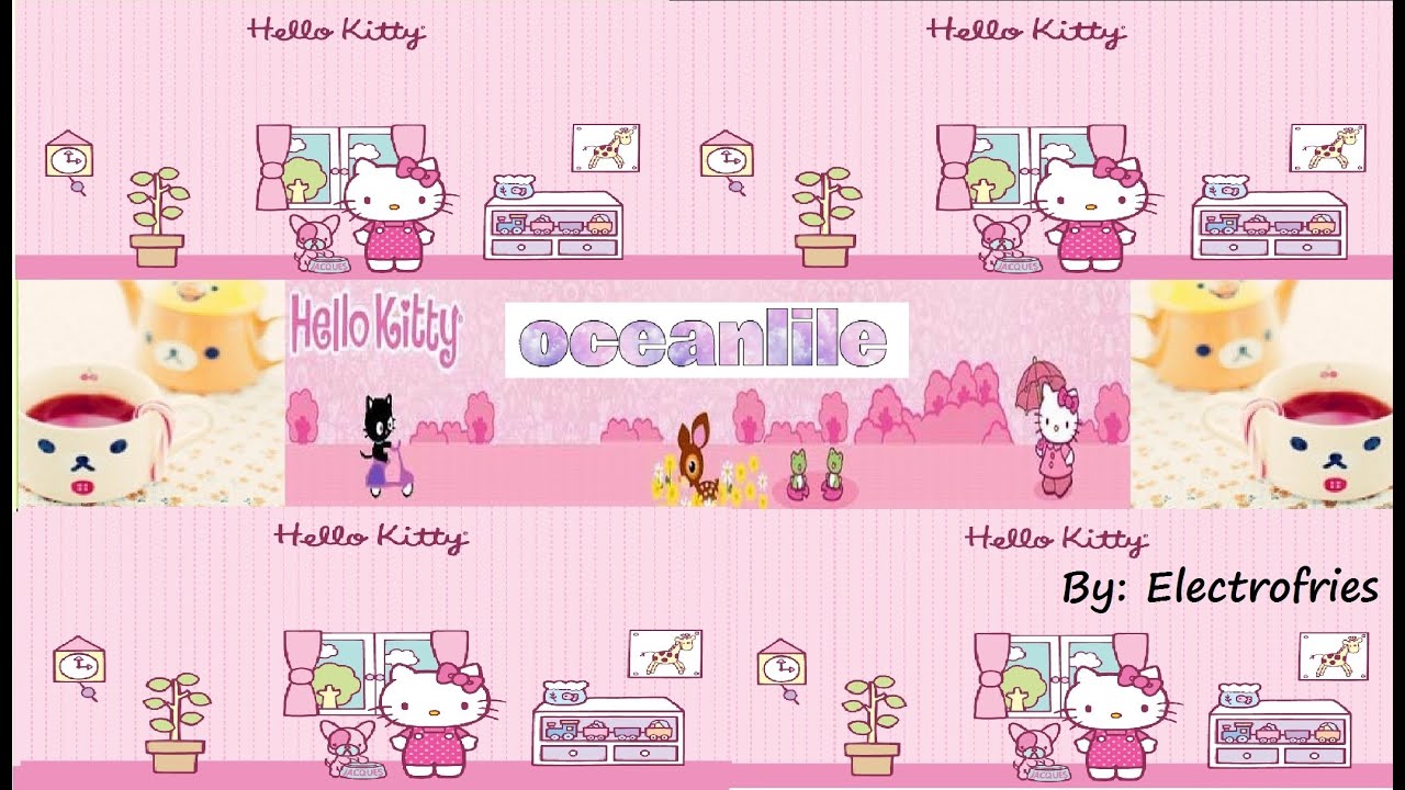 Kawaii Hello Kitty Channel Art Subscriber Giveaway Youtube