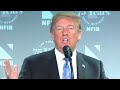 Trump says child smugglers exploit immigration loopholes