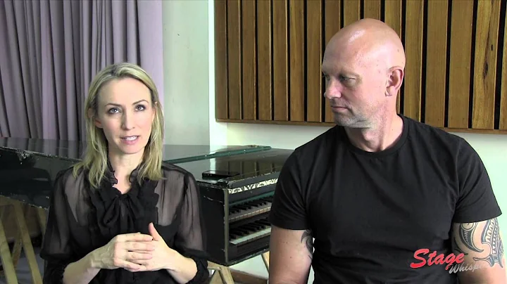 Lisa McCune and Teddy Tahu Rhodes in conversation