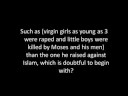 Muhammad-Aisha & bible's pedophilia P4/4-Osama Abd...
