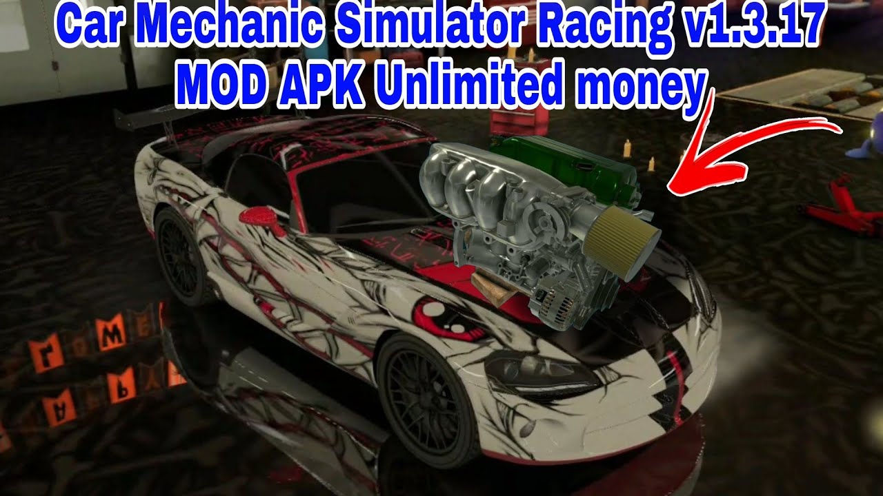 Car Mechanic Racing v1.3.17 Apk Mod Dinheiro Infinito - W Top Games