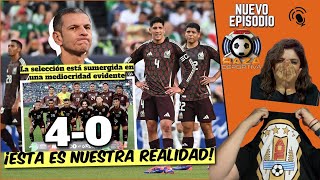 MÉXICO, hundido en su MEDIOCRIDAD tras GOLEADA vs Uruguay. Lozano no tiene la culpa | Raza Deportiva