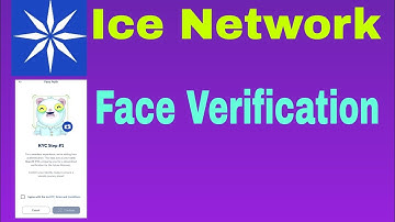 Ice network step 1 KYC Face Verification Process।।
