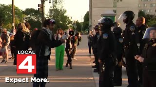 Wayne State University forces proPalestinian protesters off campus