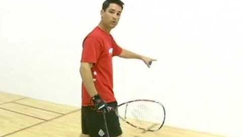 Hitting Corners in Racquetball