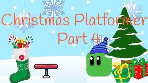 Scratch Tutorial | Christmas Platformer | Part 4 | How to create platfomer game in scratch