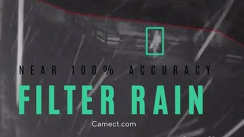 False Alerts from Rain? Not anymore!