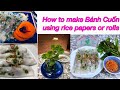 Bánh Cuốn Express - 2 quick ways to make Vietnamese Raviolis &amp; carrot flowers