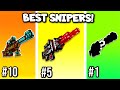Top 20 snipers in pixel gun 3d december 2023