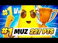 1st place in solo cash cup  227 pts world record 