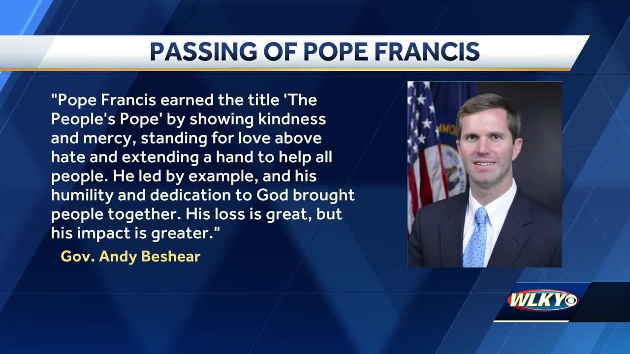 Kentucky leaders react to Pope Francis' death