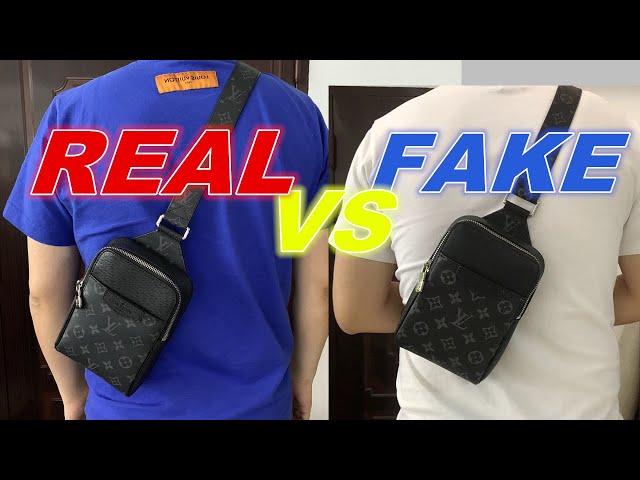 REAL VS FAKE 1v Outdoor Sling Bag M30741 Comparison from Suplook