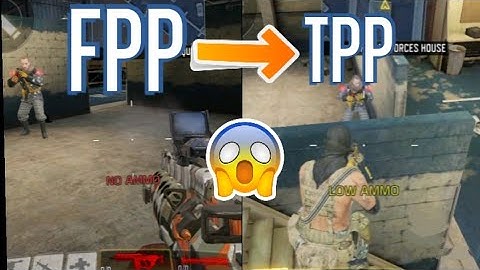 HOW TO SWITCH FPP TO TPP IN MULTIPLAYER || COD MOBILE ||