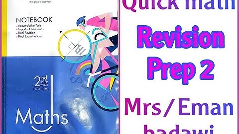 important questions - unit 3 prep 2 - 1st term