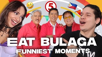 This Filipino Show is WILD! Latinos react to Iconic Eat Bulaga moments for the first time 😂😭