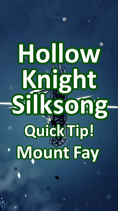 Mount Fay Platforming Tip #shorts #hollowknight #silksong #indiegame #gameplay #tips #platformer