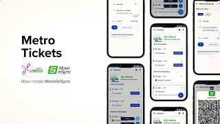 Metro Tickets Booking now on MoveInSync App screenshot 2