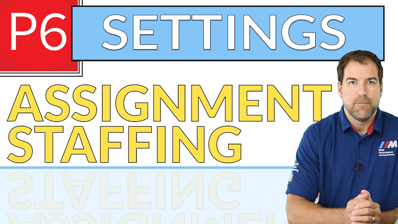 Назначение персонала — пояснения настроек Primavera P6