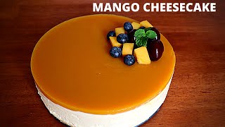 Mango Cheesecake | No Bake Mango Cheesecake Recipe | Mango Cheesecake recipe