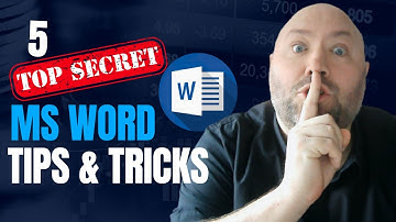 Top 5 Microsoft Word Tips and Tricks