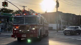 **Lots of Airhorn!** Smoke Condition for FDNY Ladder Company 156 'Highway Truck'