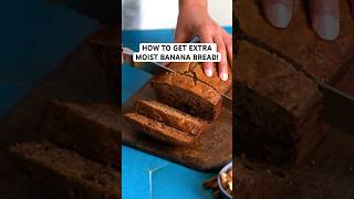 Stop using butter to make Banana Bread! #bananabread #bananabreadrecipe #moistbananabread #shorts