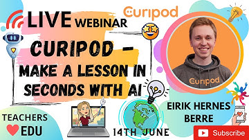 Curipod - Make a lesson in seconds with AI