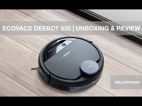 Ecovacs Deebot Ozmo 930 Robotic Vacuum Unboxing & Review