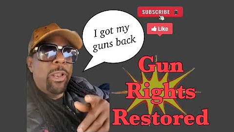 How i got my gun rights restored as a felon   #Gun #rightsrestored  #parole