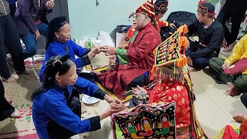 Hát then rất hay, đón vua xuống đắt lễ, đón khách. Lễ lẩu then Tranh. P3