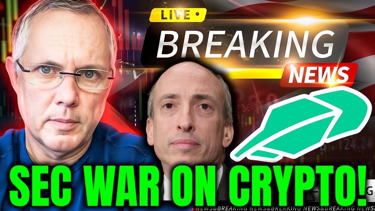 SEC WAGING WAR AGAINST CRYPTO! SEC SUING ROBINHOOD! CRYPTO NEWS!