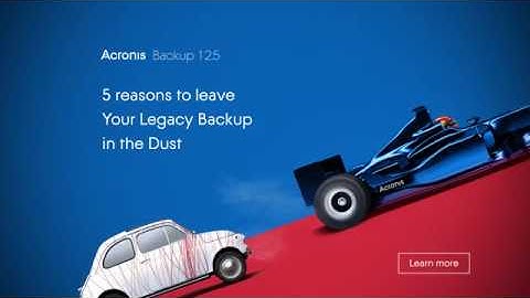 5 reasons to switch your business backup: leave your legacy backup in the dust